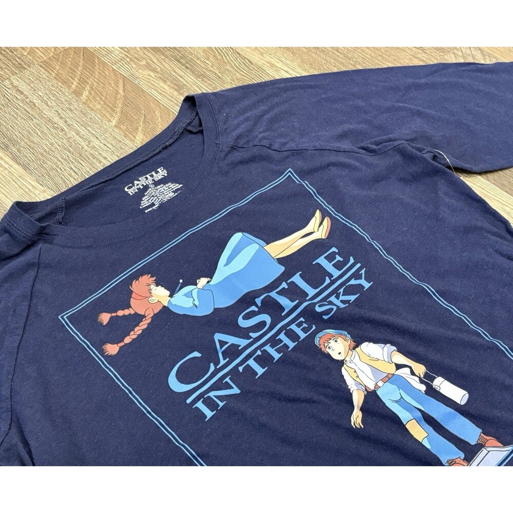 Studio Ghibli Film Collection CASTLE IN THE SKY T-Shirt Miyazaki Women’s Size 0